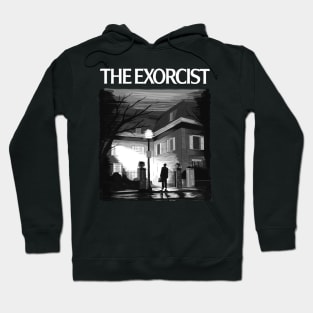 The Exorcist Illustration with title Hoodie